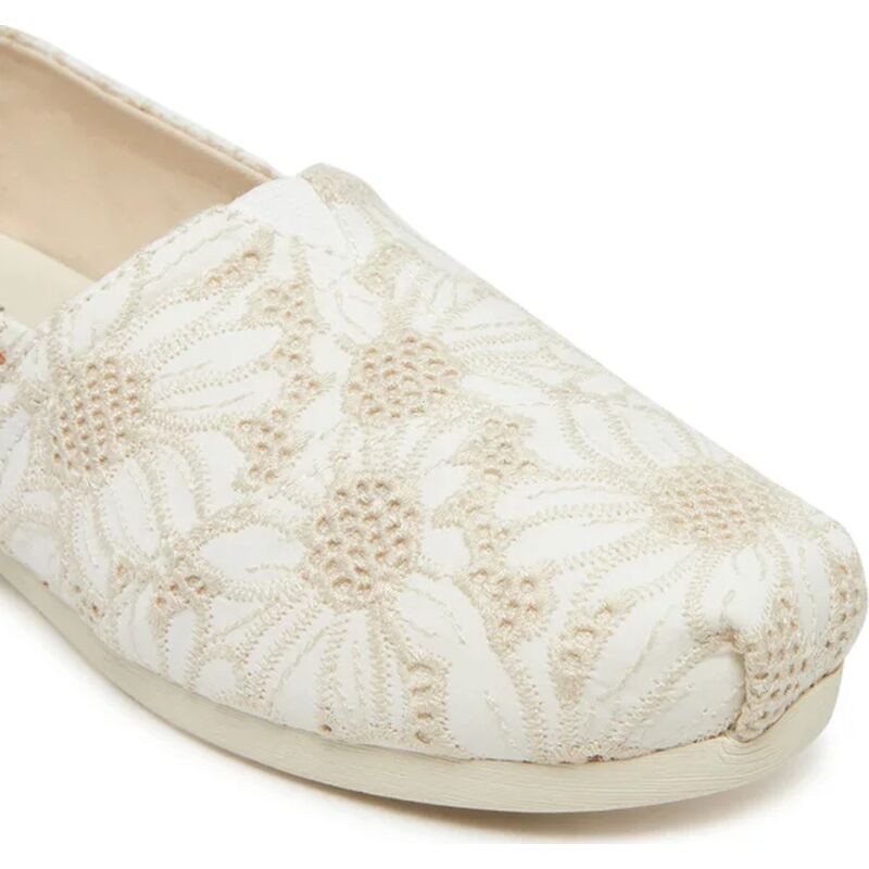 TOMS NATURAL OVERSIZED FLORAL EYELET 10021932 Natural