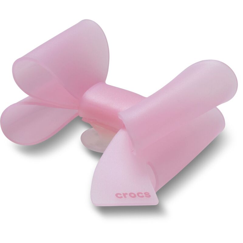 Crocs™ Jibbitz Pink Asymmetrical Bow 
