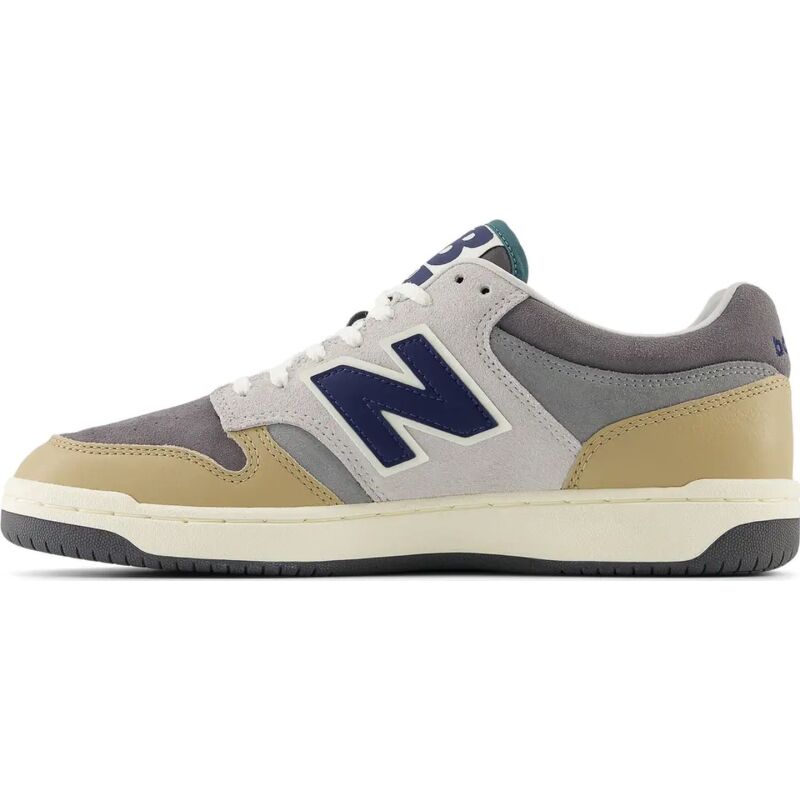 New Balance BB480 Castlerock with Brown