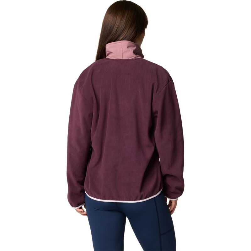 Columbia Sequoia Grove 1/2 Zip Fleece Moonvista/ Fig/ Pink Dawn