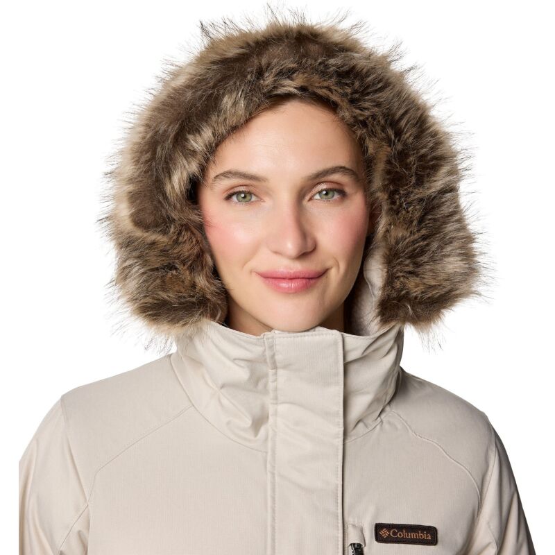 Columbia Suttle Mountain Long Ins Jaket Women's Dark Stone