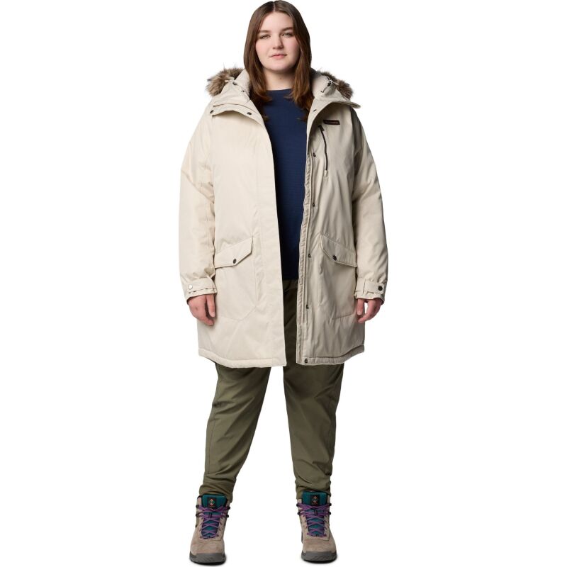 Columbia Suttle Mountain Long Insulated Jacket Women's Dark Stone