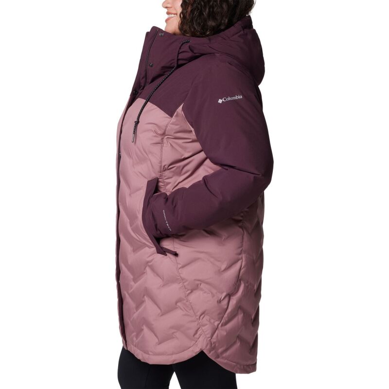 Columbia Mountain Croo III Mid Down Jacket Women's Fig/ Moonvista