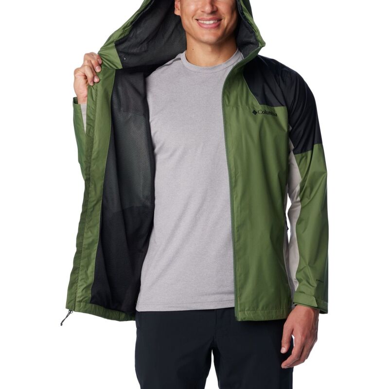 Columbia Inner Limits III Jacket Men's Canteen, Black,