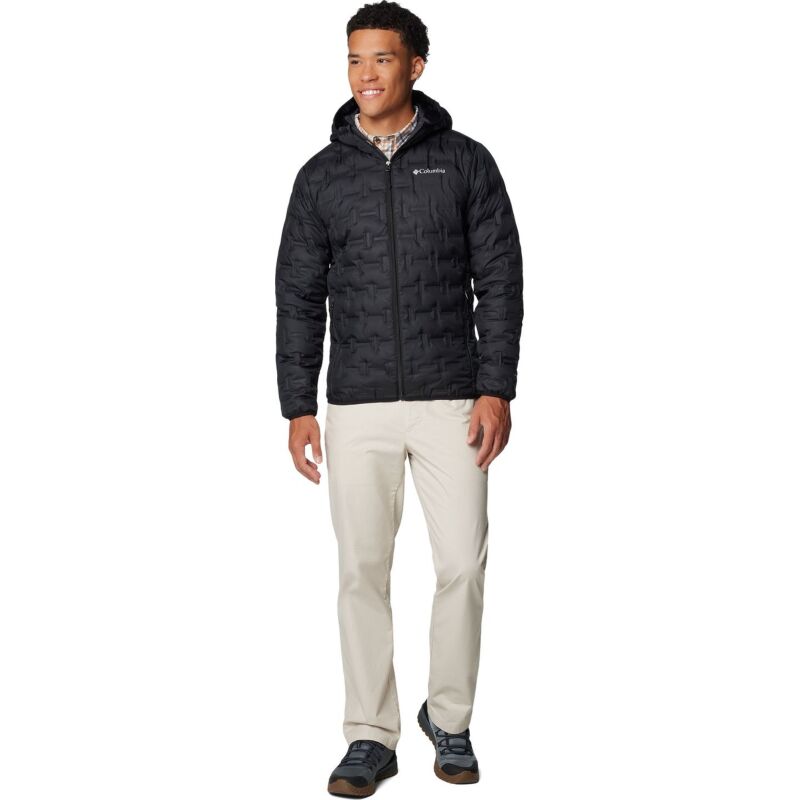 Columbia Delta Ridge II Down Hooded Jacket Men's Black