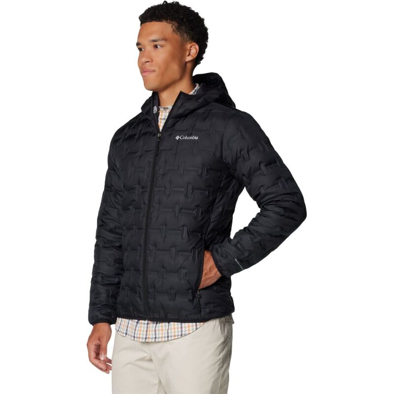 Columbia Delta Ridge II Down Hooded Jacket Men's Black