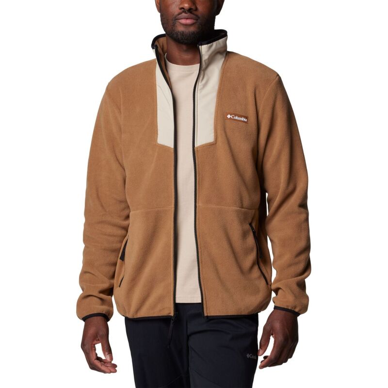 Columbia Sequoia Grove Full Zip Fleece Men's Delta/ Ancient Fossil/ Black