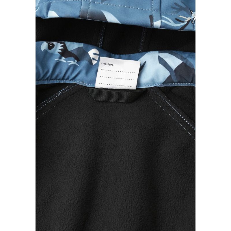 REIMA Toddlers' Softshell Overall Mjosa 5100006D Blue Ocean