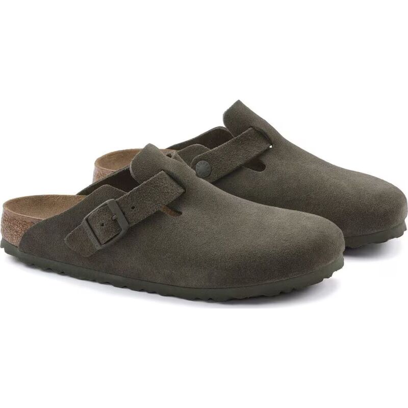 Birkenstock Boston Suede Leather Thyme
