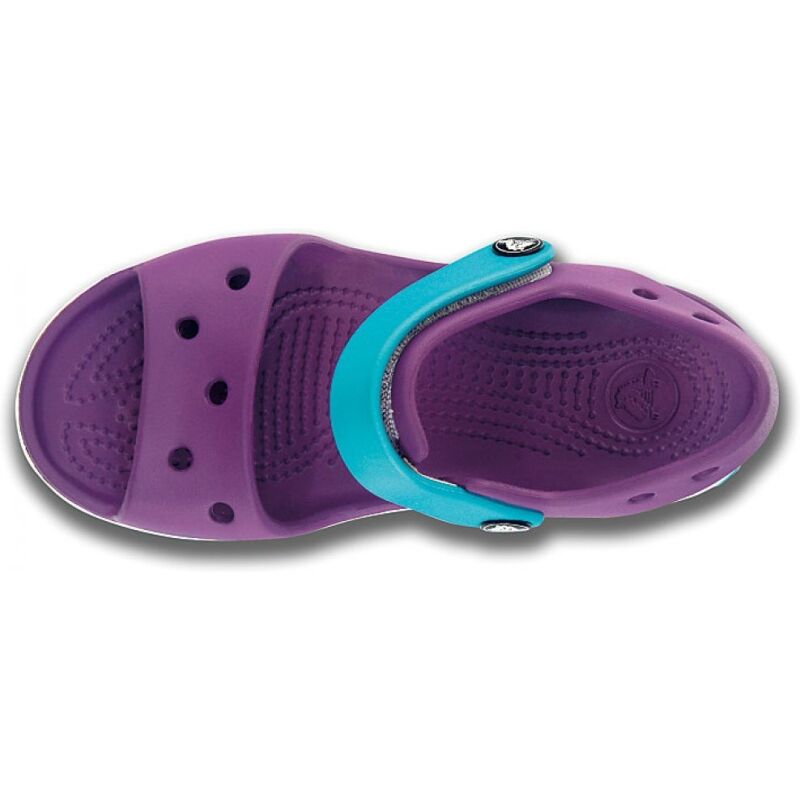 Crocs™ Kids' Crocband Sandal Violett/Hele sinine