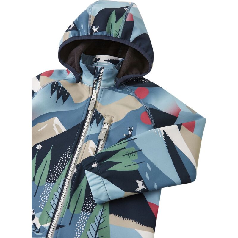 REIMA Softshell Jacket Vantti 5100009D Blue Ocean