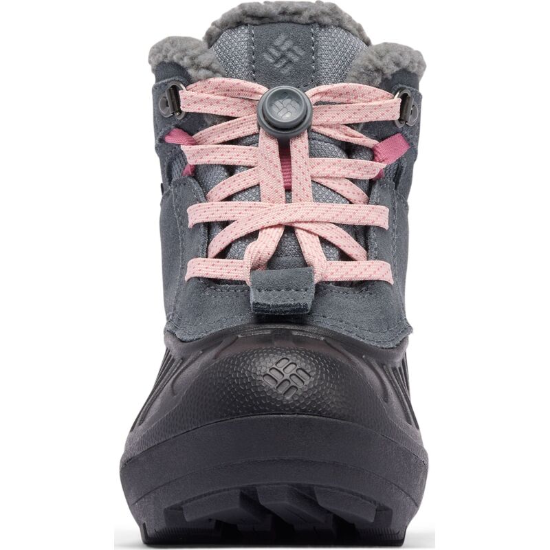 Columbia Powderbug Alpine Waterproof Kids' Graphite/Pink Haze