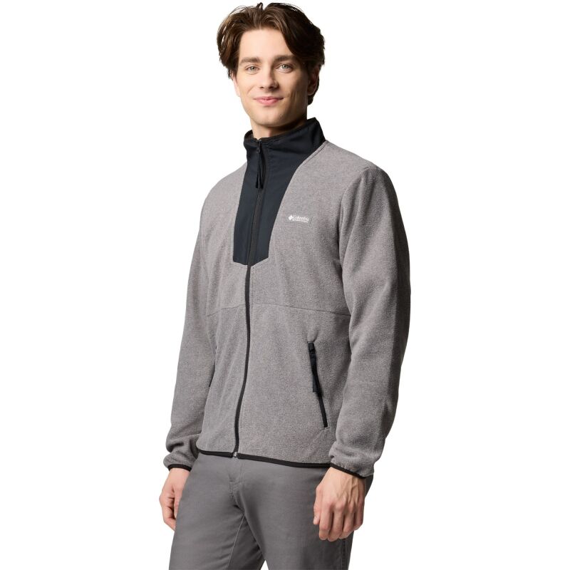 Columbia Sequoia Grove Full Zip Fleece Men's City Grey Heather/Black