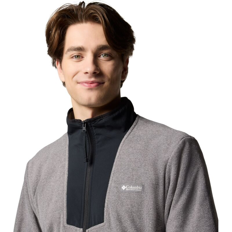 Columbia Sequoia Grove Full Zip Fleece Men's City Grey Heather/Black