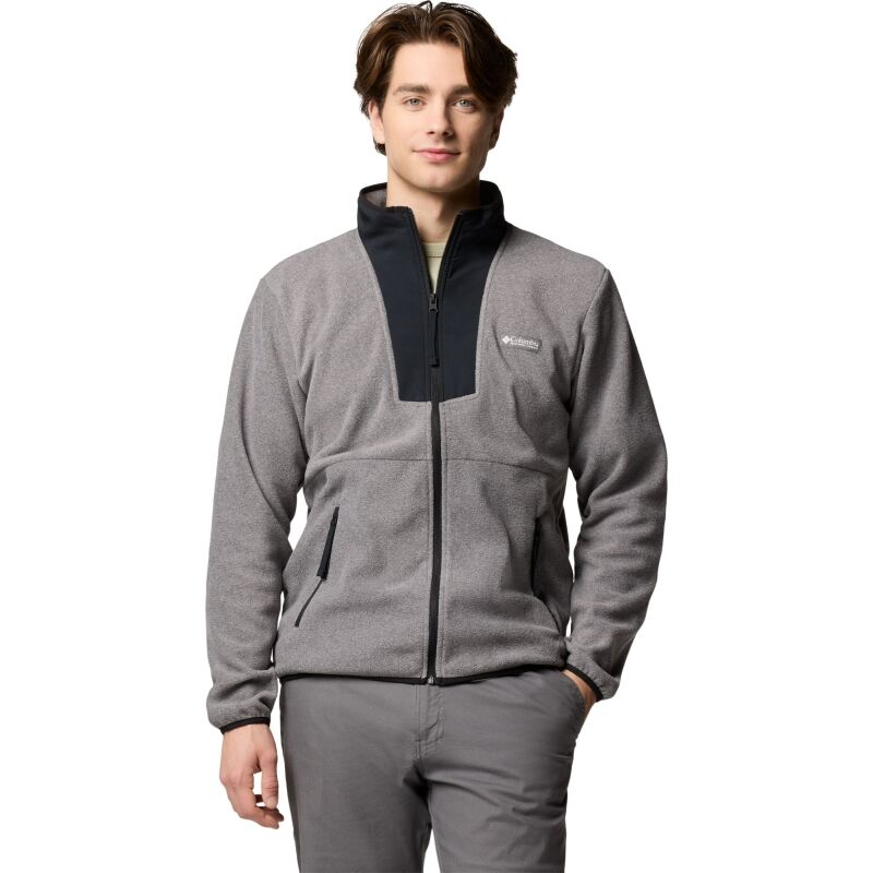 Columbia Sequoia Grove Full Zip Fleece Men's City Grey Heather/Black