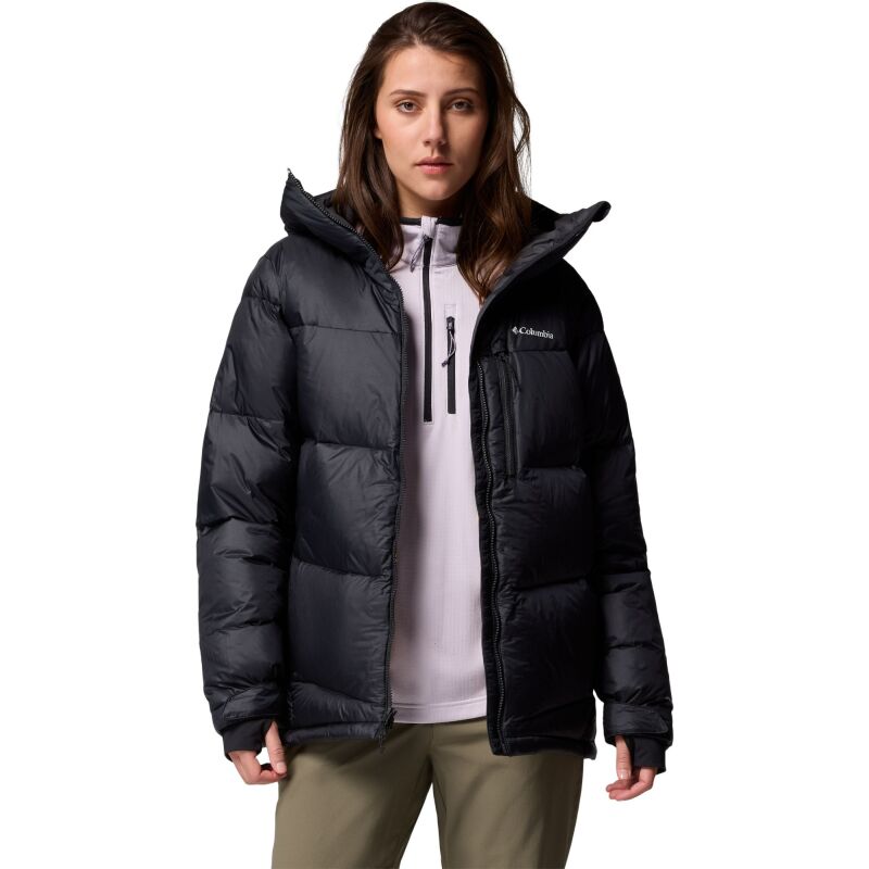Columbia Cloudview Down Hooded Jacket Women's Black