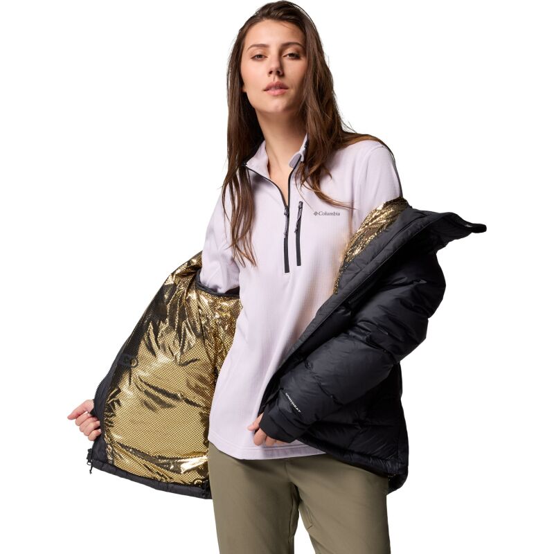 Columbia Cloudview Down Hooded Jacket Women's Black