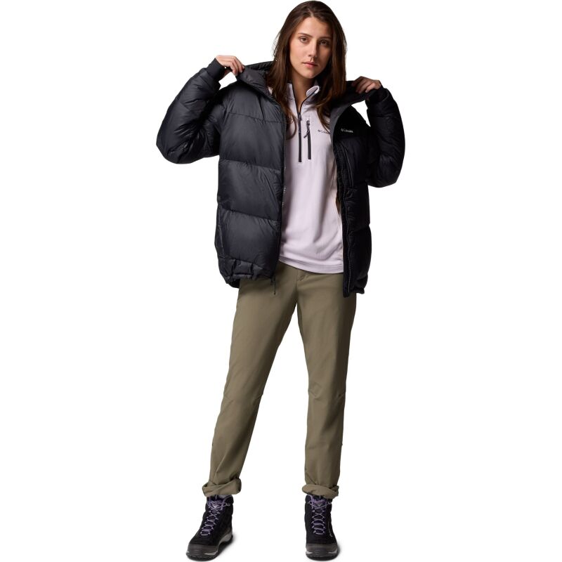 Columbia Cloudview Down Hooded Jacket Women's Black