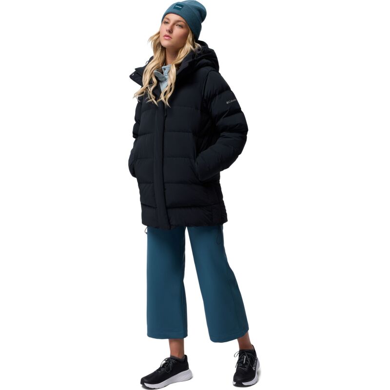 Columbia Amaze Puff Mid Hooded Jacket Women's Black