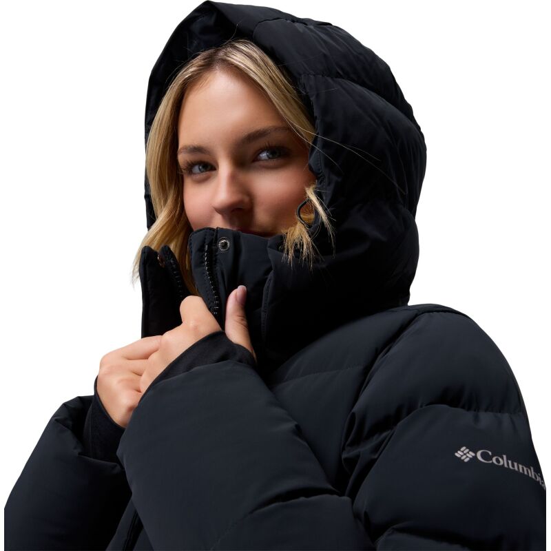 Columbia Amaze Puff Mid Hooded Jacket Women's Black