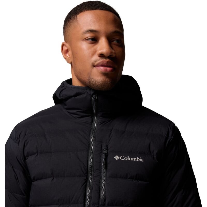 Columbia Drift Peak Stretch Down Hooded Jacket Men's Black