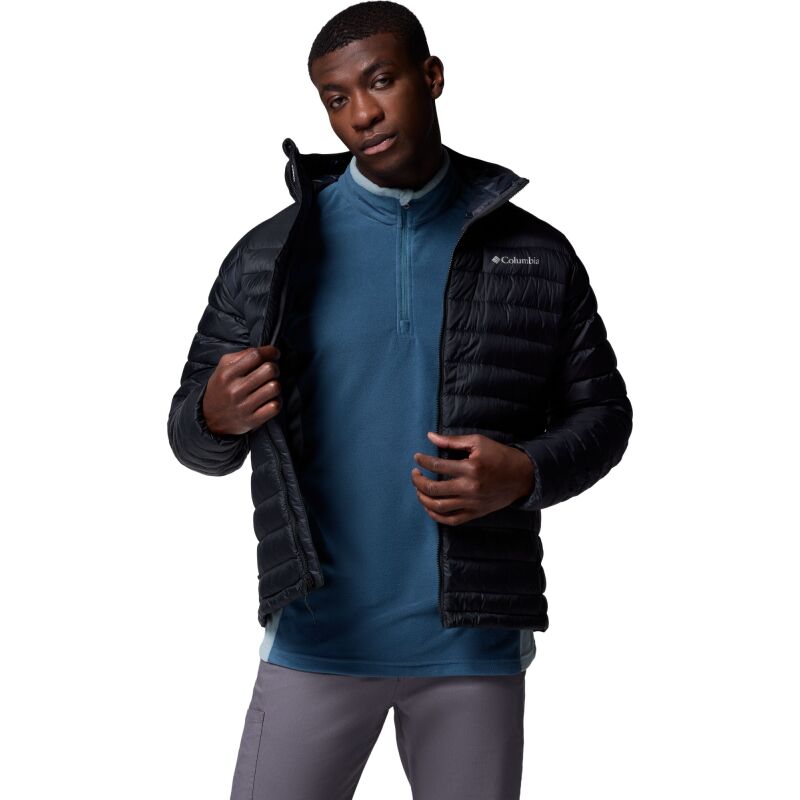 Columbia Corelite Down Hooded Jacket Men's Black