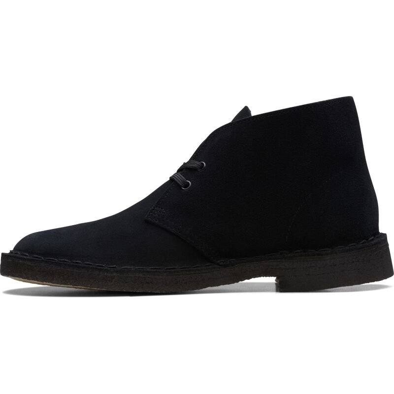 Clarks Desert Boot Men's 1219 Black Suede