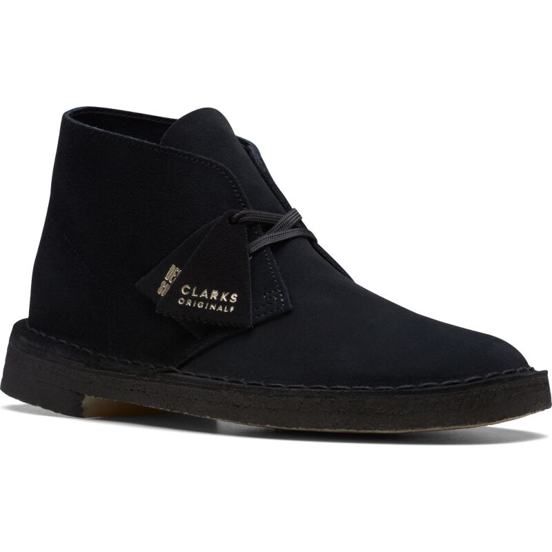 Clarks Desert Boot Men's 1219 Black Suede