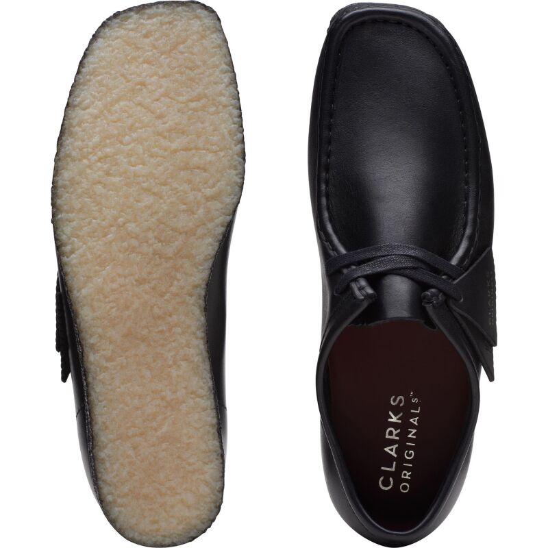 Clarks Wallabee Men's 1216 Black Leather