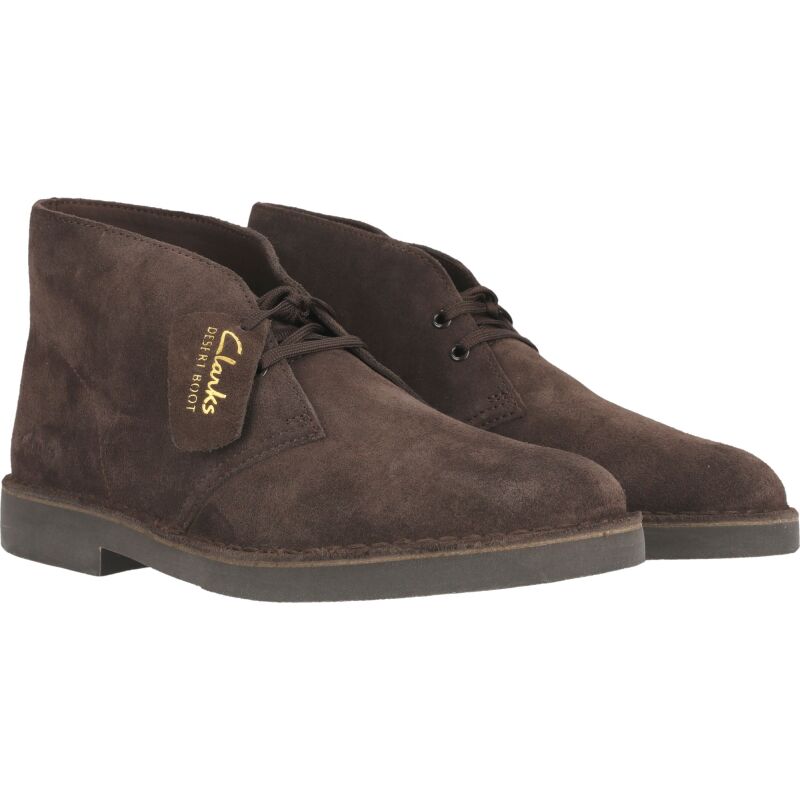 Clarks Desert Boot EVO Men's 5230 Dark Brown Suede