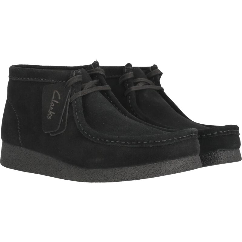 Clarks Wallabee EVO Boot Men's 1219 Black Suede