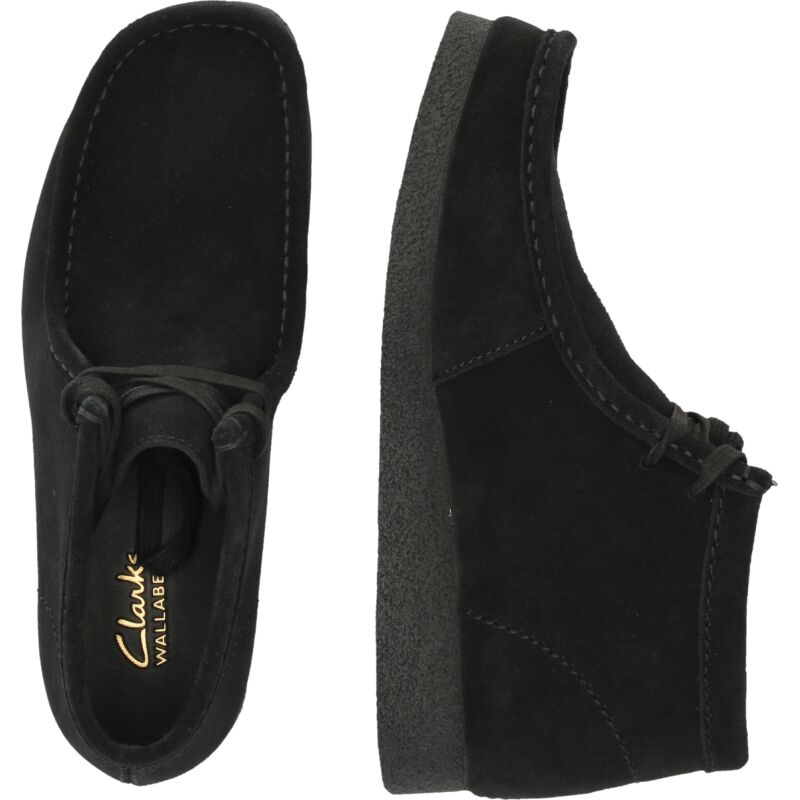 Clarks Wallabee EVO Boot Men's 1219 Black Suede