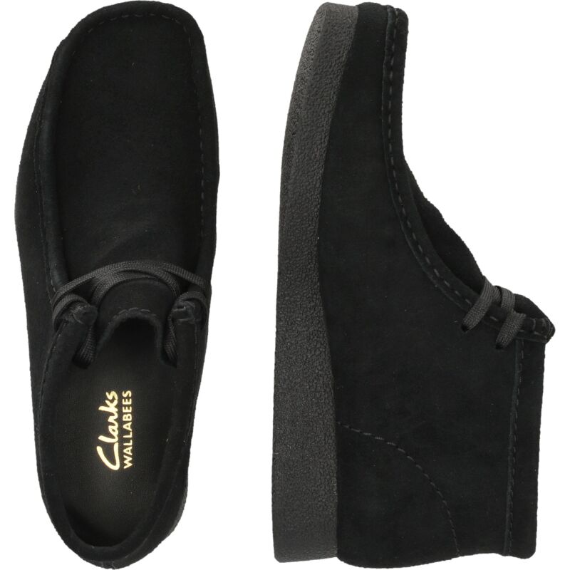 Clarks Wallabee EVO Boot Women's 1219 Black Suede