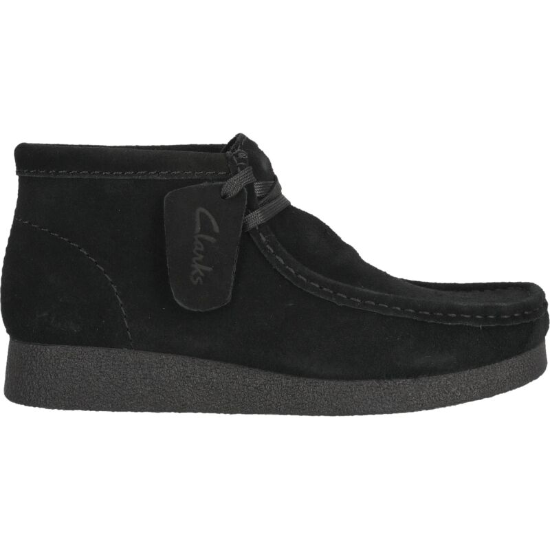Clarks Wallabee EVO Boot Women's 1219 Black Suede