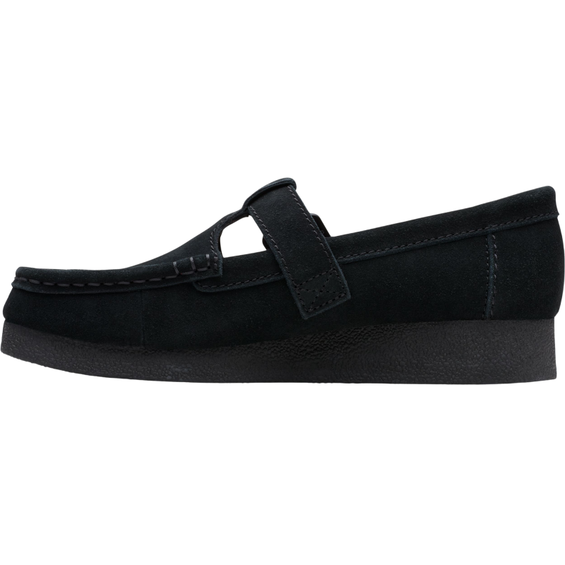 Clarks Wallabee EVO Bar Women's 1219 Black Suede