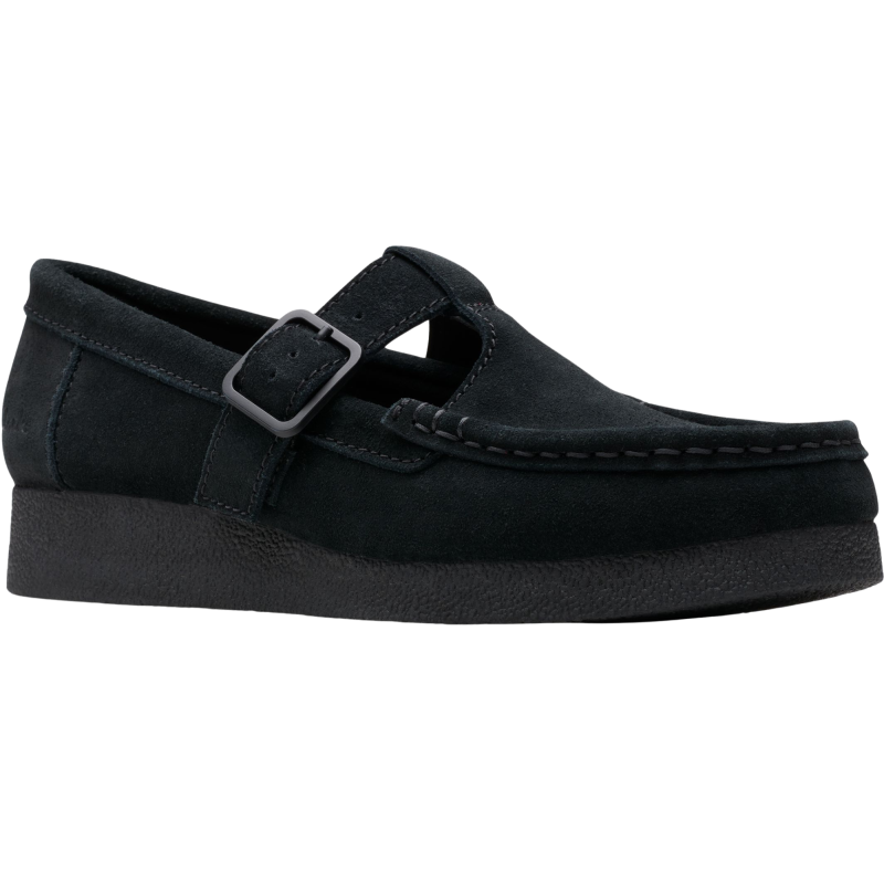 Clarks Wallabee EVO Bar Women's 1219 Black Suede