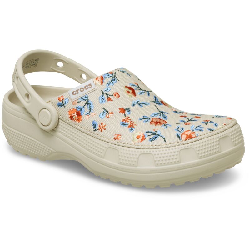 Crocs™ Classic Crafted Floral Clog Frappe