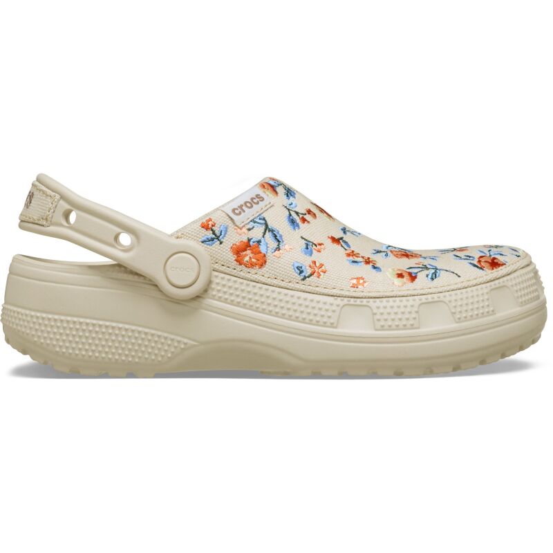 Crocs™ Classic Crafted Floral Clog Frappe