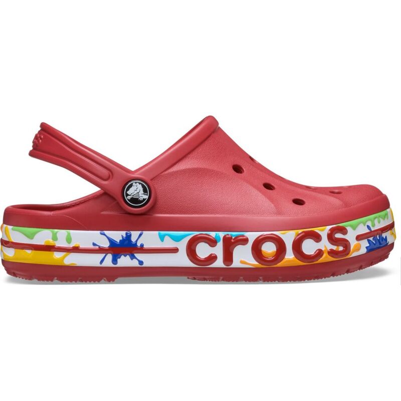 Crocs™ Bayaband Paint Splash Clog Kid's Pepper