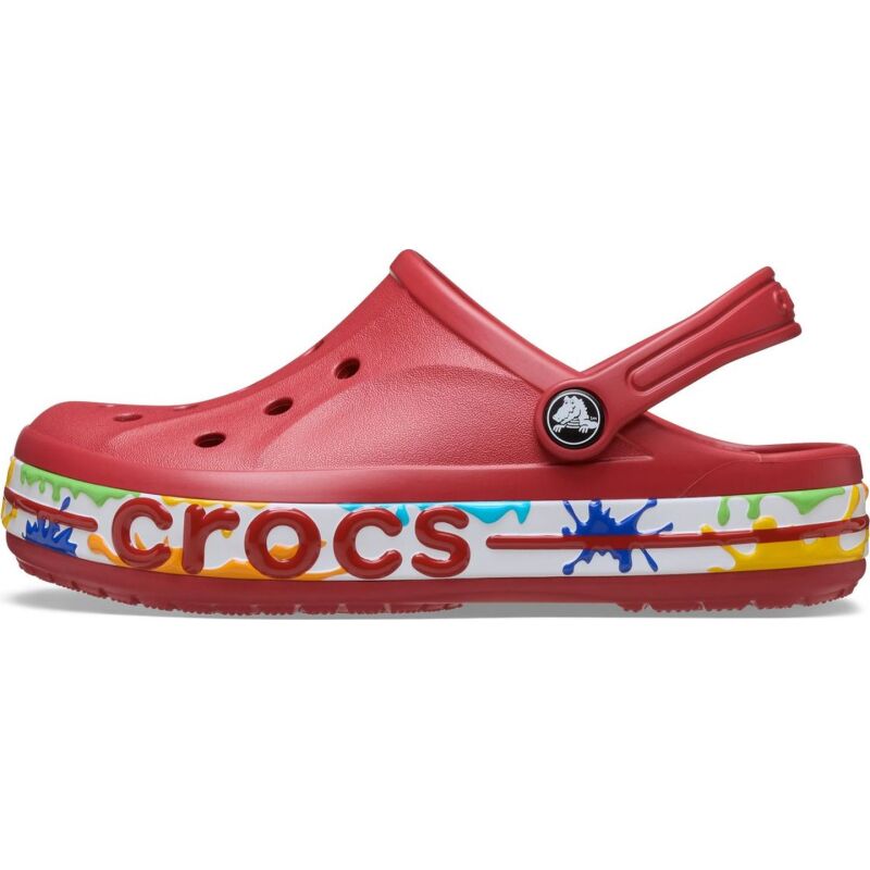 Crocs™ Bayaband Paint Splash Clog Kid's Pepper