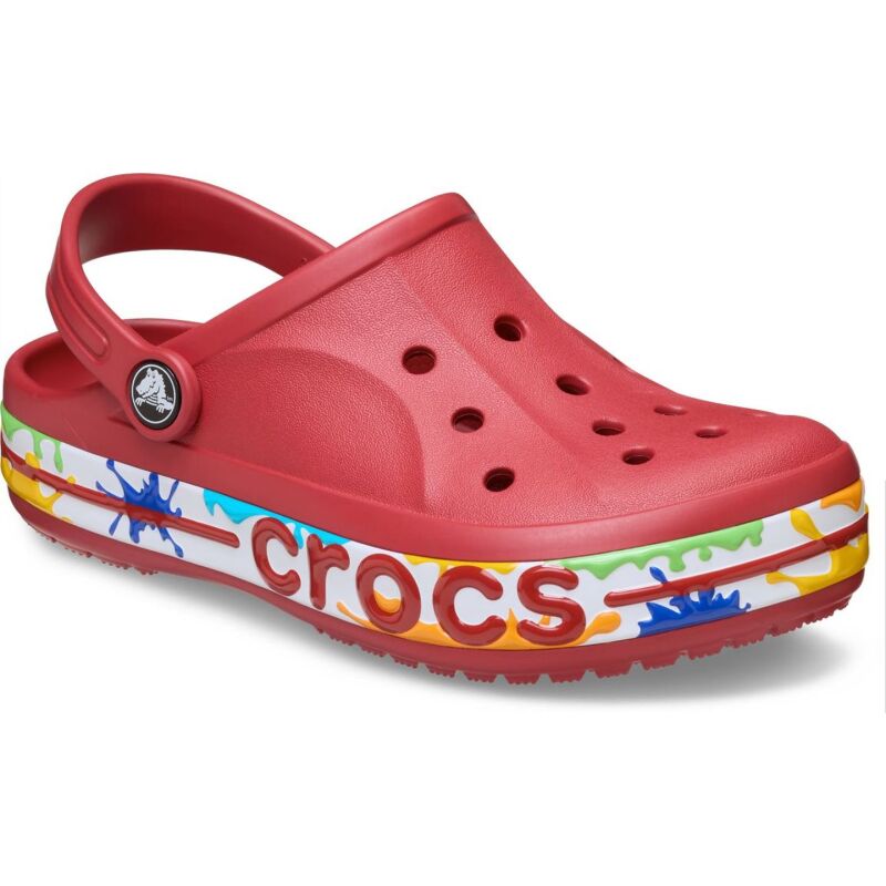 Crocs™ Bayaband Paint Splash Clog Kid's Pepper