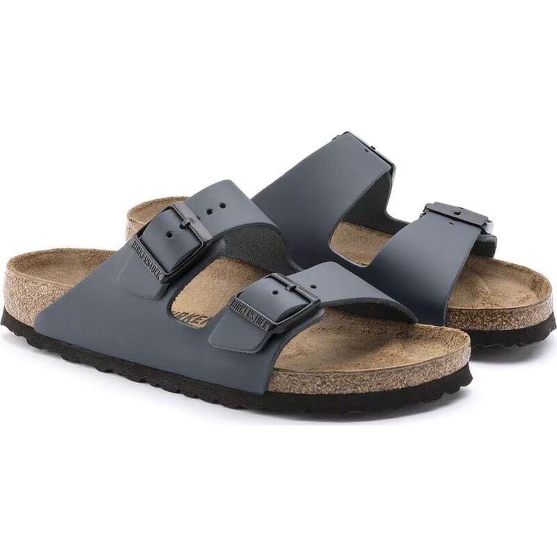 Birkenstock Arizona Natural Leather Regular Blue