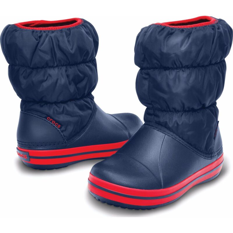 Crocs™ Kids Winter Puff Boot Dark blue/Red