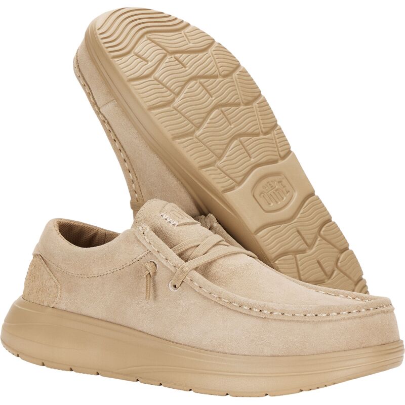 HEYDUDE Wendy COMF Suede Women 42641 Tan