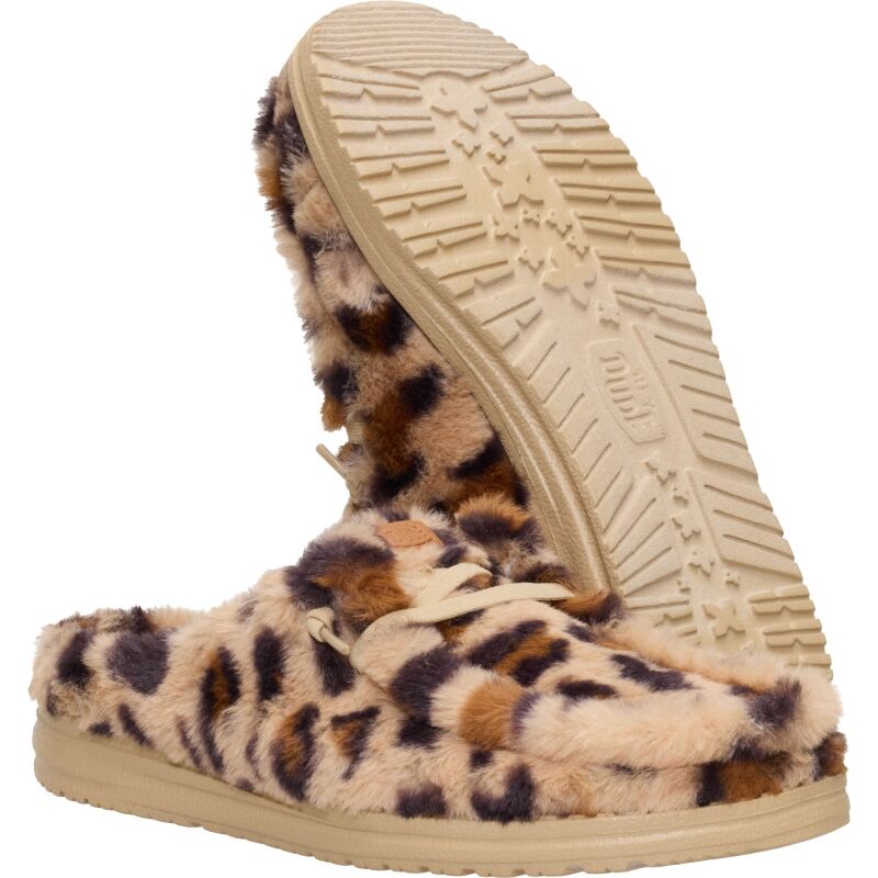 HEYDUDE Wendy Slipper Leo Women's Tan/Multi