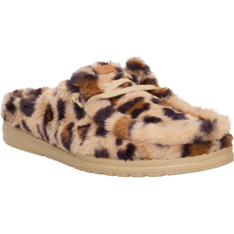 HEYDUDE Wendy Slipper Leo Women's Tan/Multi