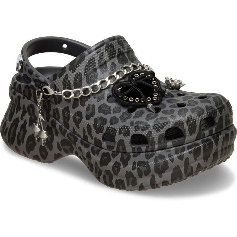 Crocs™ Bae Leopard Clog Women's Black/Leopard