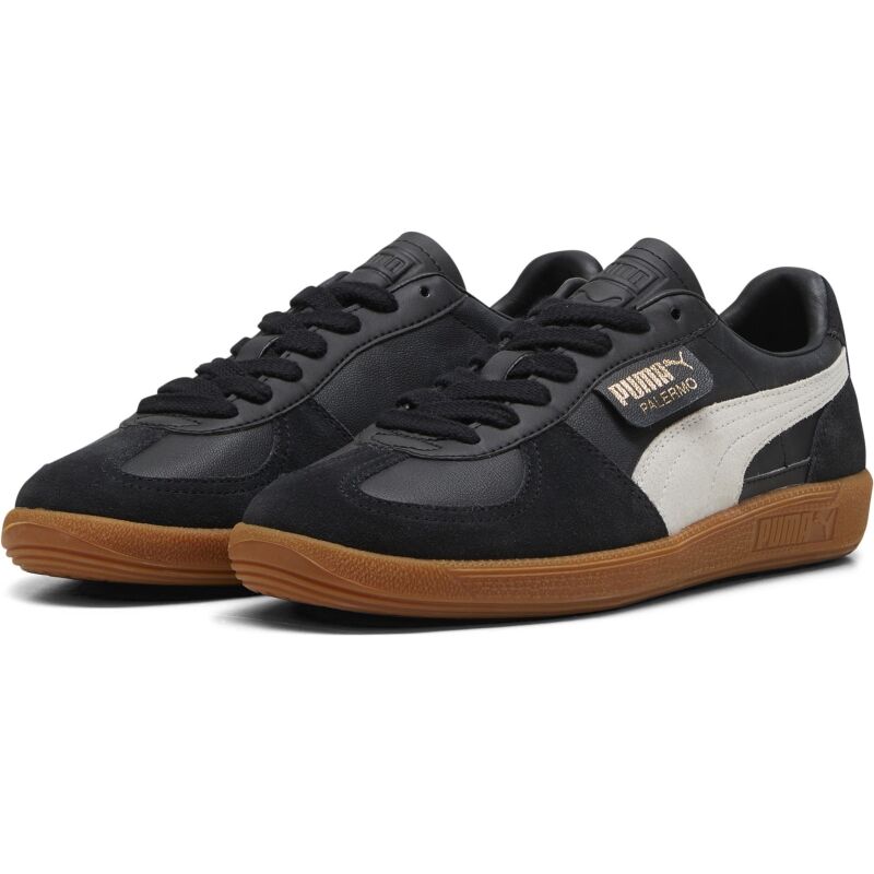 Puma Palermo Leather PUMA Black-Feather Gray-Gum