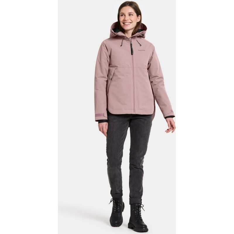 Didriksons Jennie Women's Jacket 2 Faded Wine