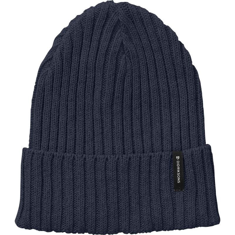 Didriksons Laken Beanie 3 Dark Night Blue